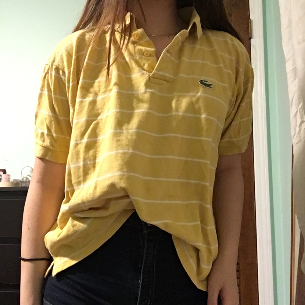 yellow polo